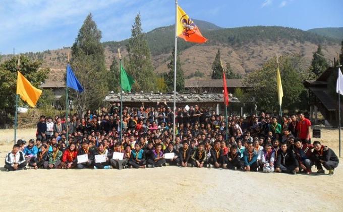 Fund Raising activity for Wangdue District Scout Association 