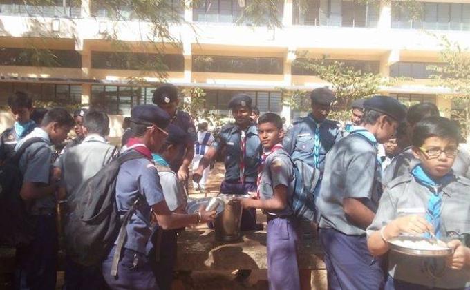 Service at trithiya sopan testing camp