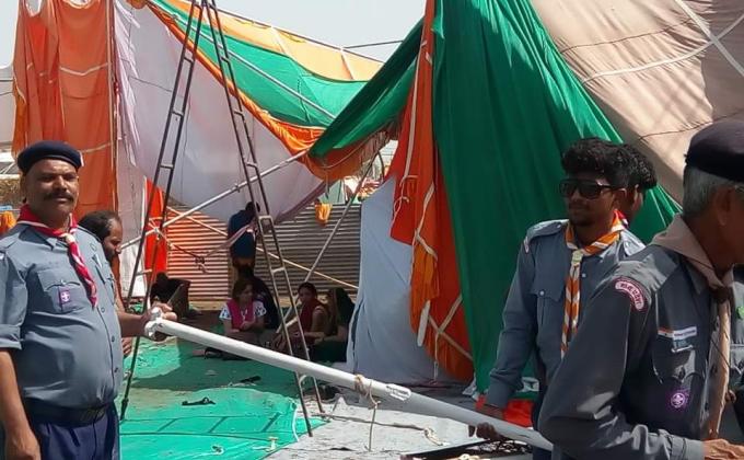 Service project  singhast ujjain