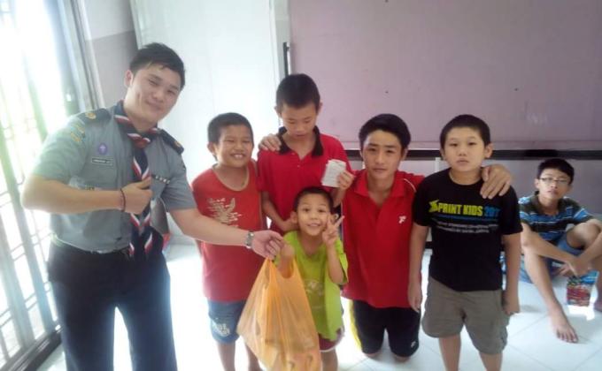 visit homeless child 