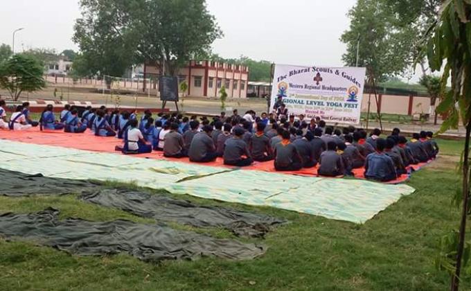 Regional level yoga fest
