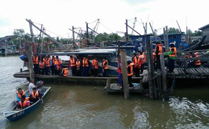 PERKHEMAHAN LENCANA AHLI BOT, PENGAKAP LAUT NEGERI JOHOR 2016