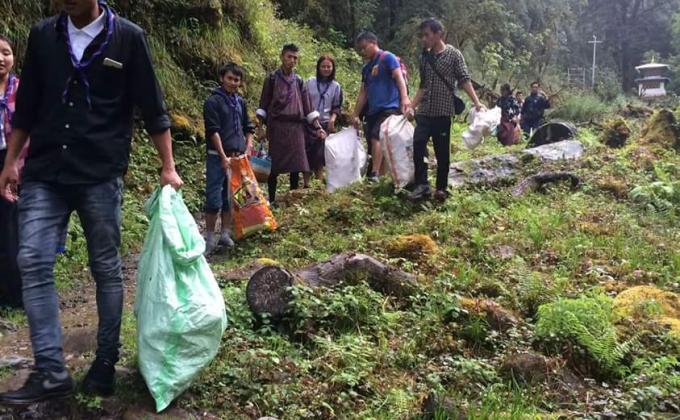 Cleaning Campaign at Chumphu ney 