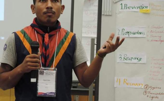 APR Workshop on Disaster Response Management, Japan