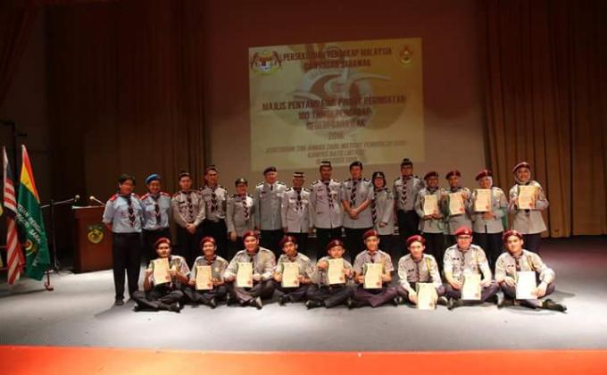 Majlis Pingat 100 Tahun Sarawak & Pengkalungan Anugerah Ketua Pengakap Negara Rambu Pengakap Remaja