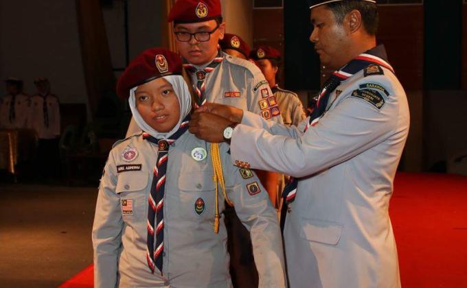 Pengkalungan Anugerah Ketua Pengakap Negara (Rambu Pengakap Remaja) 