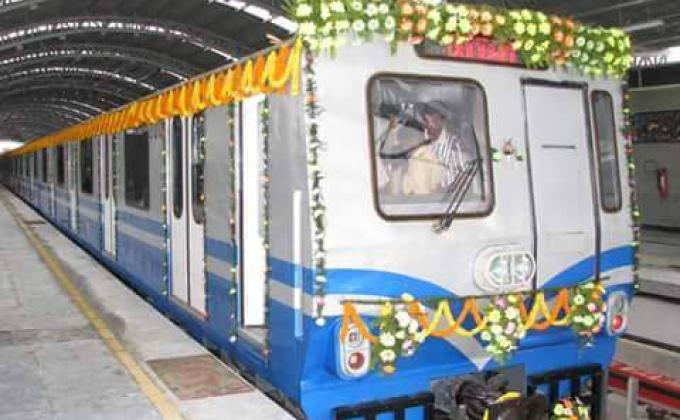 Metro Railway Service During Durga Puja of Kolkata,India