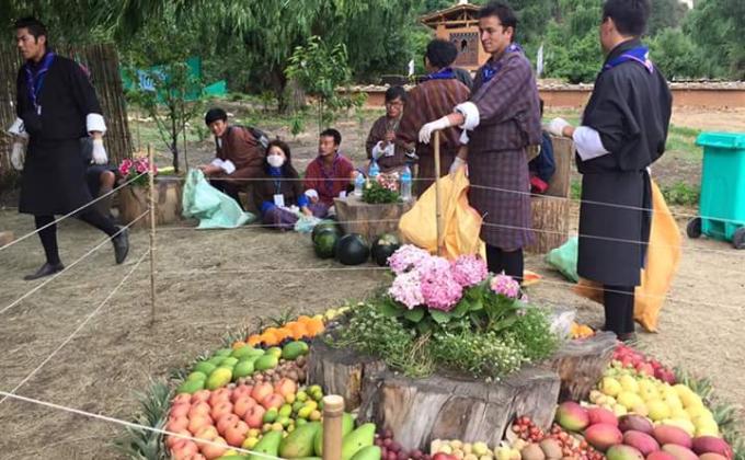 Royal Bhutan Flower Exhibition.
