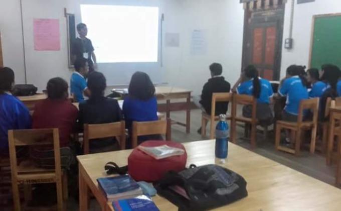 Advocacy Program for Beautification Club of Paro College Education.