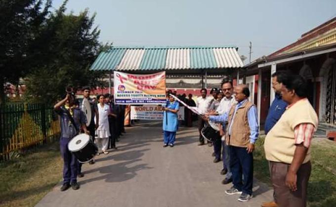 World Aids Day Observed by Kanchrapara District 