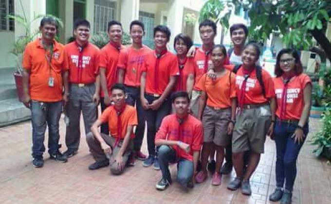 First Emergency Responce Team Los Banos National High School - Batong Malake, Laguna Council!