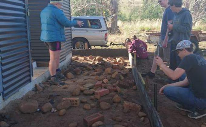 Service Camp to Clean Flood Damage