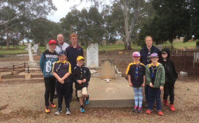 Cemetery clean up