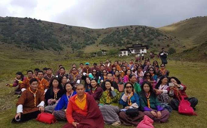 Retreat for scouts leaders. 