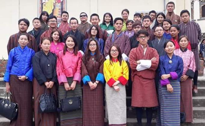 A two days workshop on the capacity development for the coordinators and members of Young Bhutan Network(YBN) at Thimphu DYS.