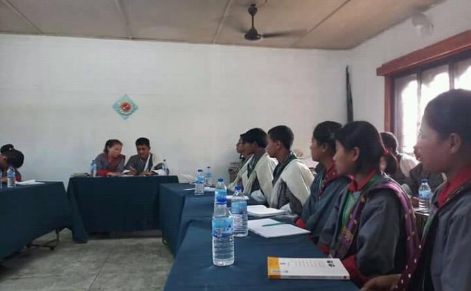 School captains monthly review meeting