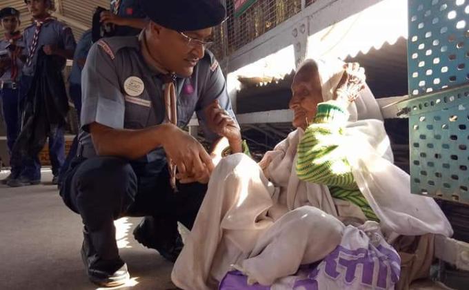 Magh Mela service camp