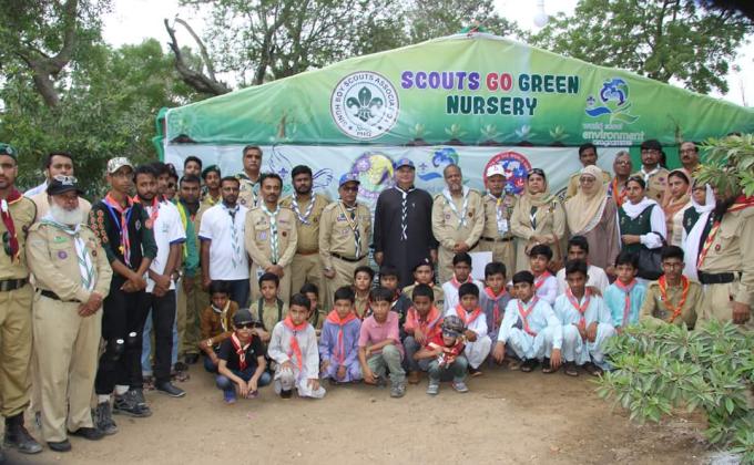 Tree Plantation Drive - Sindh BSA Pakistan 