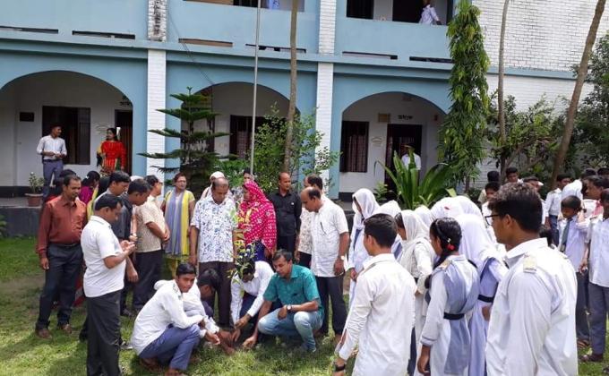 বিদ্যালয়ে বৃক্ষ রোপণ কার্যক্রম