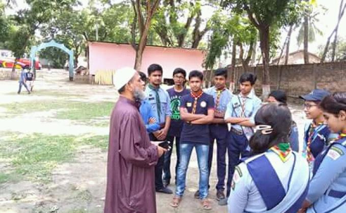 .আগ্রনী মুক্ত স্কাউট গ্রুপের ডে ক্যাম্প করার জন্য আলোচনা 
