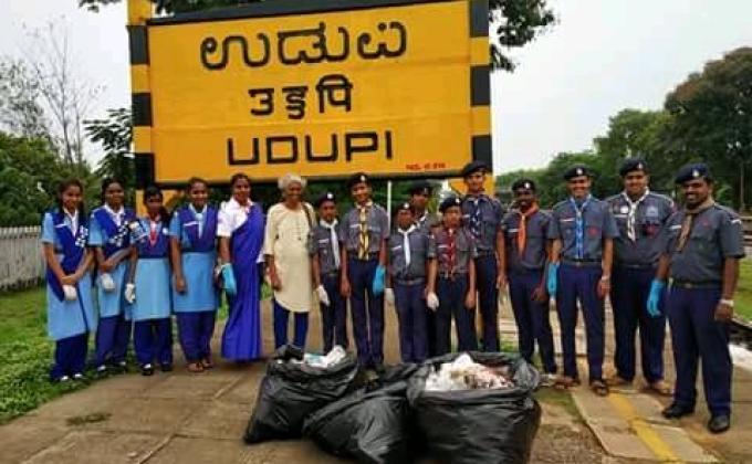 25th month  swatch Bharat Service project Udupi karnataka INDIA.
