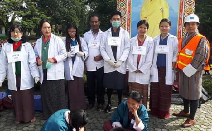 Awareness on preparedness during Earth quake