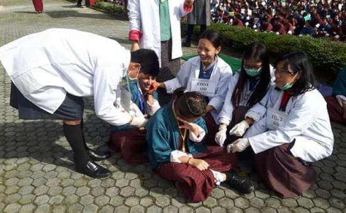 Awareness on preparedness of during Earth quake