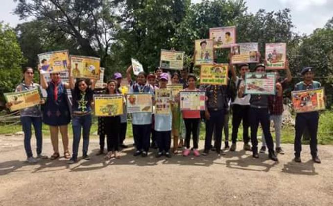 World Scout Scarf day Celebration