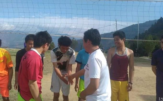 Volleyball knockout tournament 