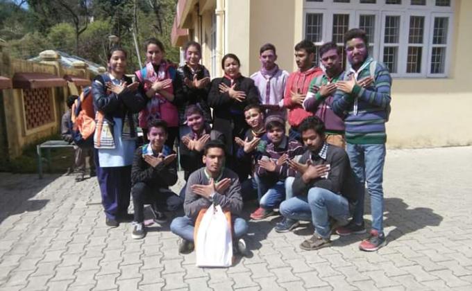 Holi celebration