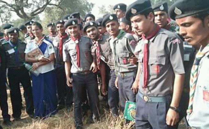रोवर/रेंजर आपदा प्रबधन एवं प्राथमिक सहायता प्रशिक्षण शिविर