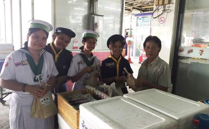 ร่วมกันจัดทำไข่เค็ม จำหน่าย รายได้หักค่าใช้จ่ายเรียบร้อยแล้ว จะนำไปช่วยเหลือผู้ประสบเหตุภัยพิบัติ ที่ประเทศอินโดนีเซีย