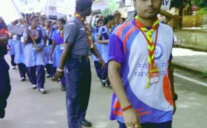 CLEANLINESS DRIVE On National cultural exchange camp