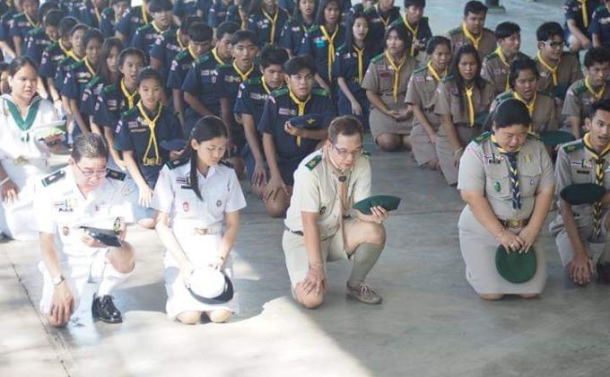 กิจกรรมพิธีถวายราชสดุดี  "วันสมเด็จพระมหาธีรราชเจ้า"
