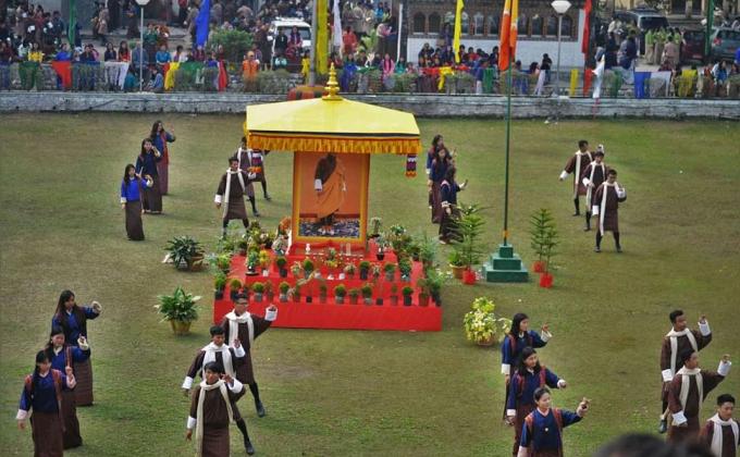 Took part in Celebrating Birth Anniversary of the Fifth Druk Gyalpo and National Scouts Day