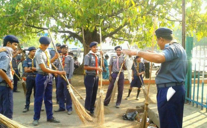 CELEBRATING LABOUR DAY @ DHANBAD