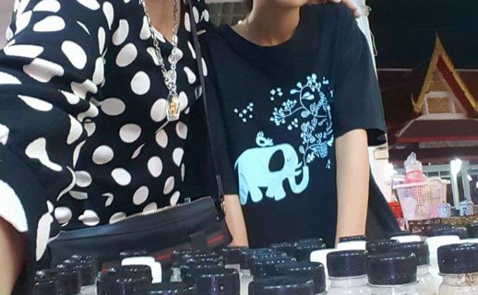 ทำโรงทานแจกนมสด
