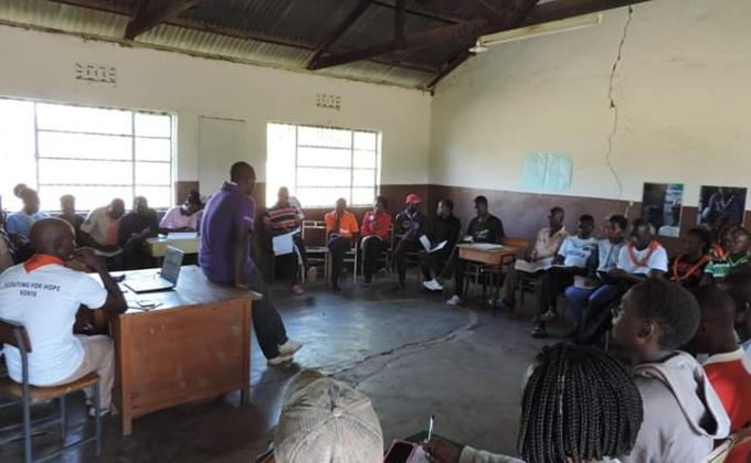Scouts in Kisumu Conceptualize the Better World Framework