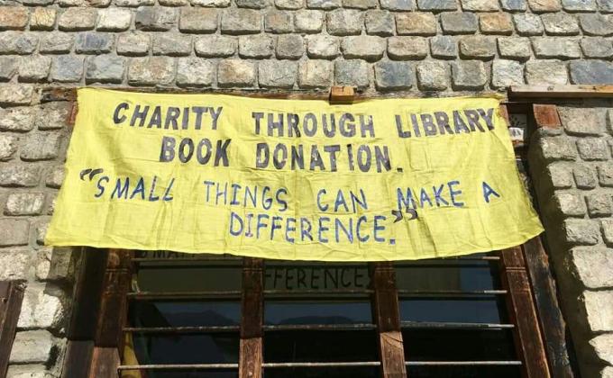 Charity Through Book Donation