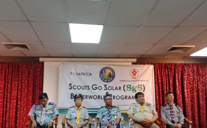 1st Malaysia Scout Go Solar Workshop