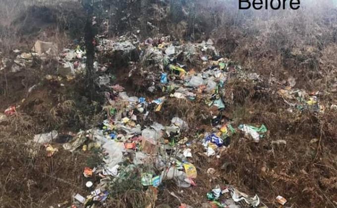 Trash tag challenge