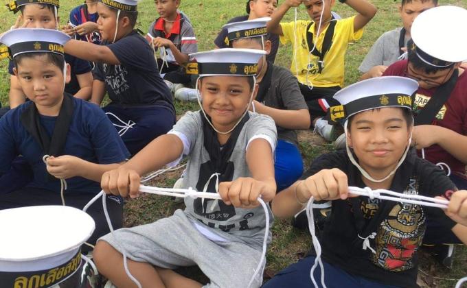 เรียนรู้การผูกเงื่อน