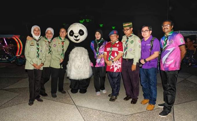 PARTICIPATED IN BRUNEI EARTH HOUR 2019