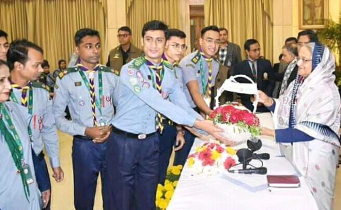 Honourable Prime minister of Bangladesh 