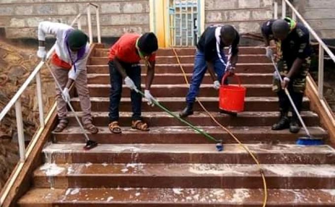Embu county scouts