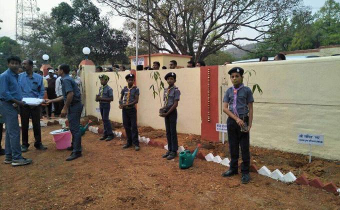 Inauguration Ceremony with Tree PLANTATION by (GM/ECR)
