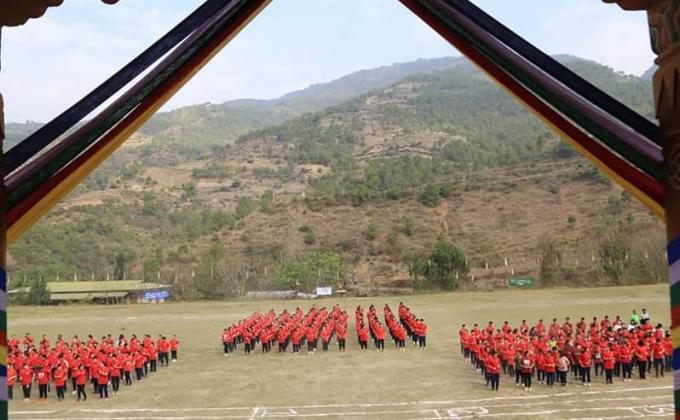 Sports day for building up good health
