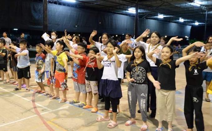 กิจกรรมรอบกองไฟ