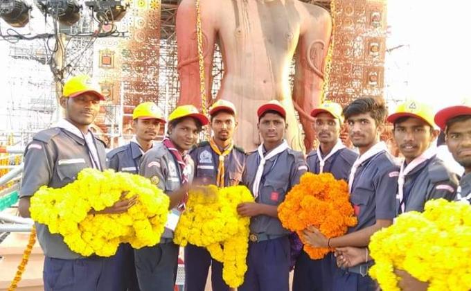 "National service Camp during Mahamastakabhisheka 2018” Shravanabelagola,Hassana District, KARNATAKA, INDIA.