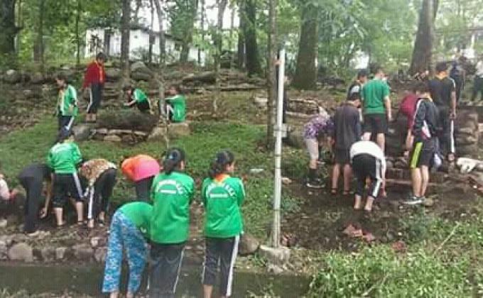 Development of scout area.
